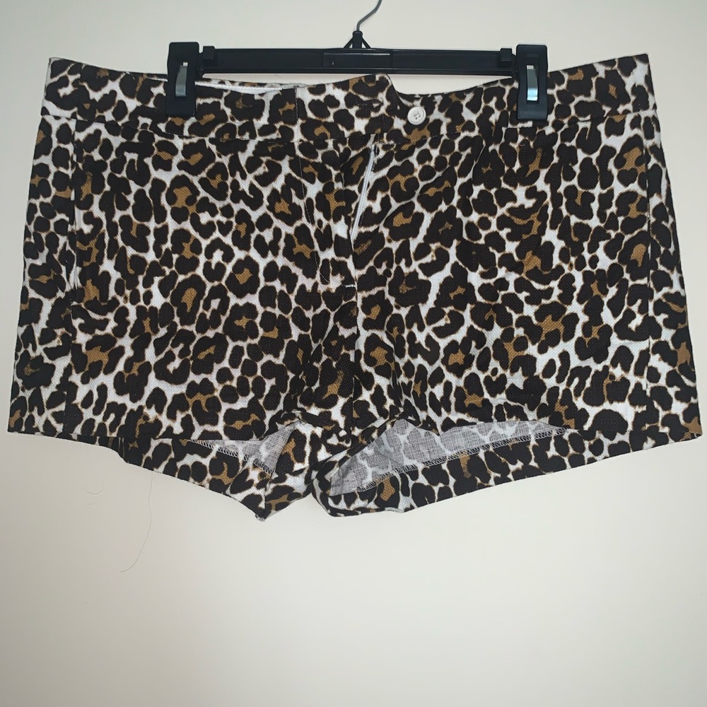 J.Crew Leopard Shorts 🐆